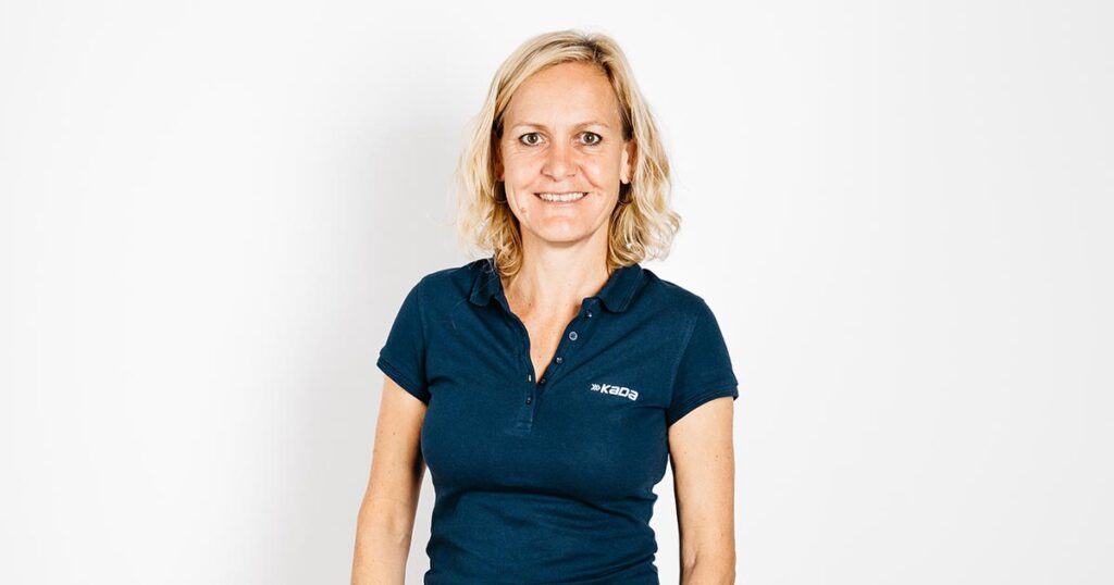 Vroni Stallmaier im KADA Büro